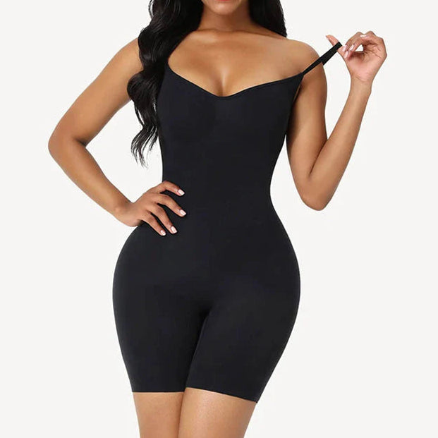 Sculpt Short Bodysuit Black