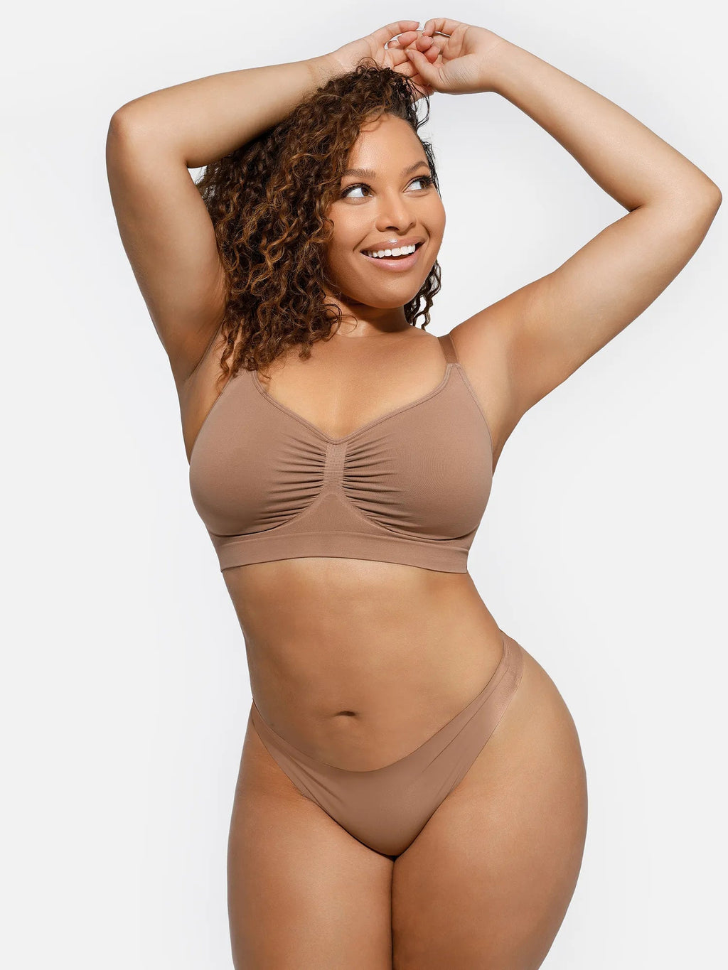 Wireless Bra Khaki