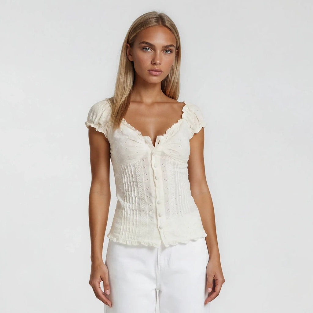 Isla Linen Top