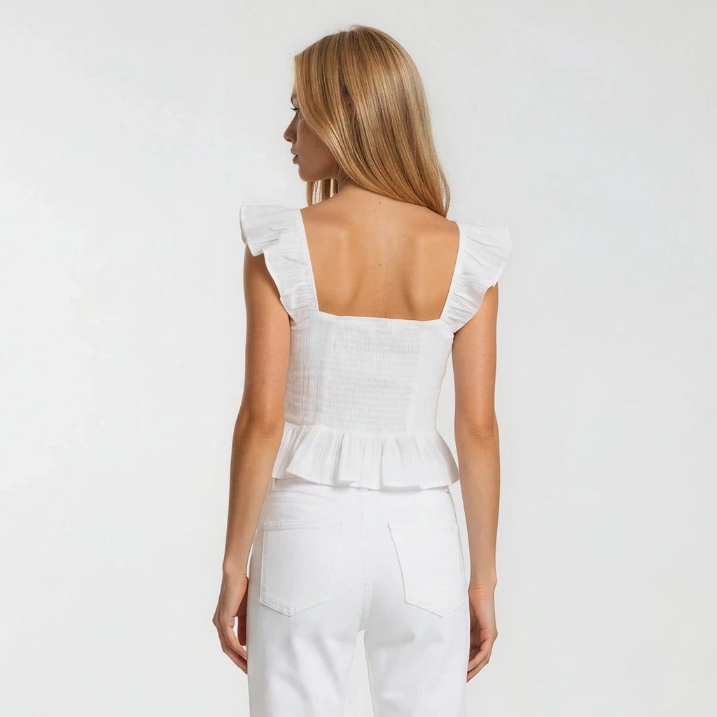 Ami Linen Top