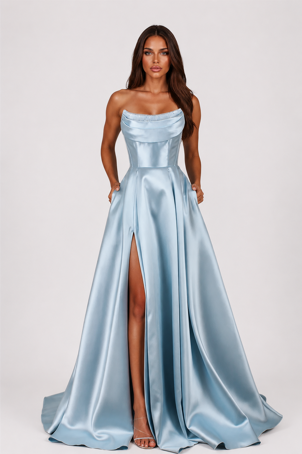 The Halo Corset Ball Gown
