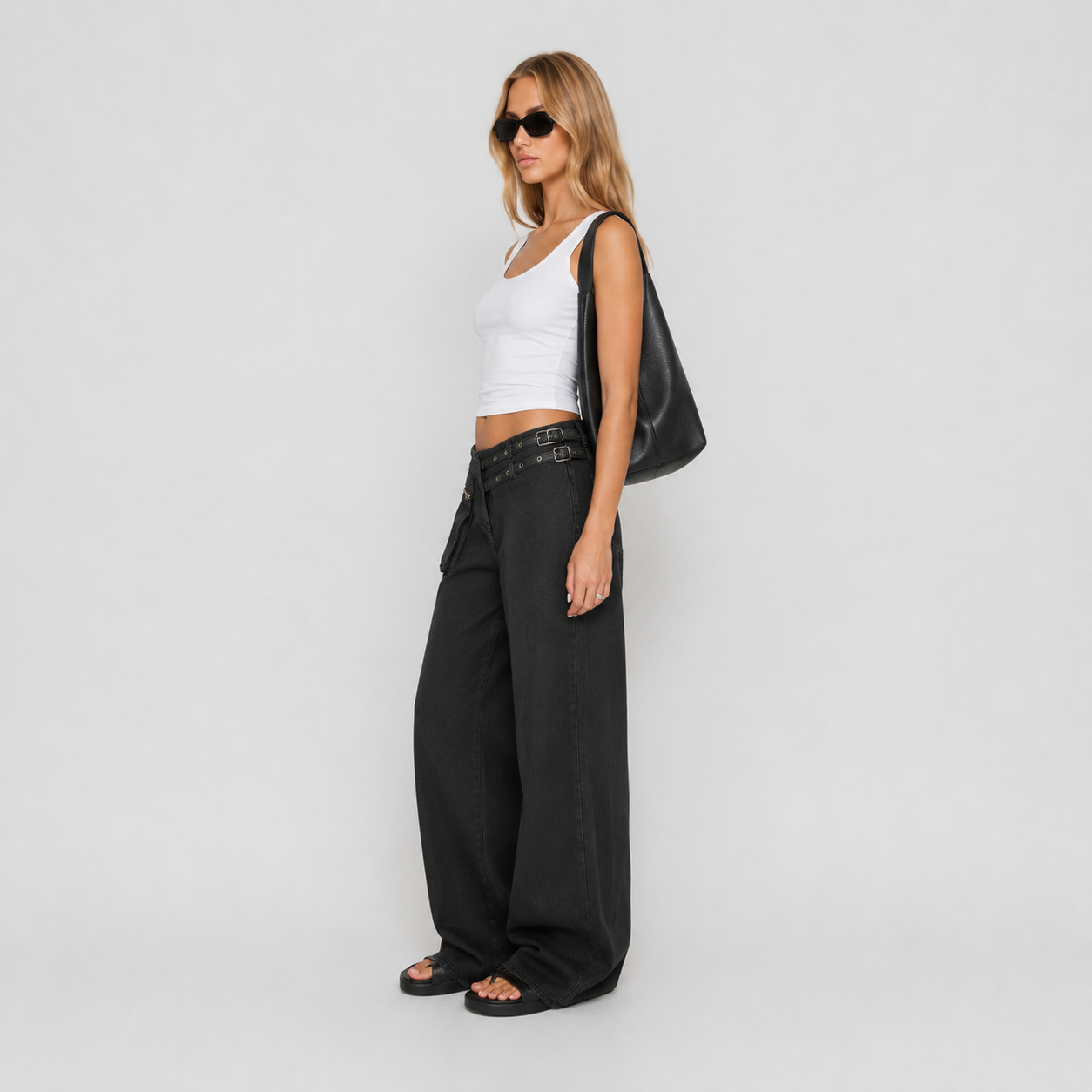 Street Muse Wide Leg Jeans