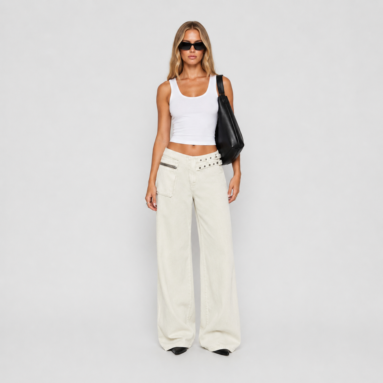 Street Muse Wide Leg Jeans