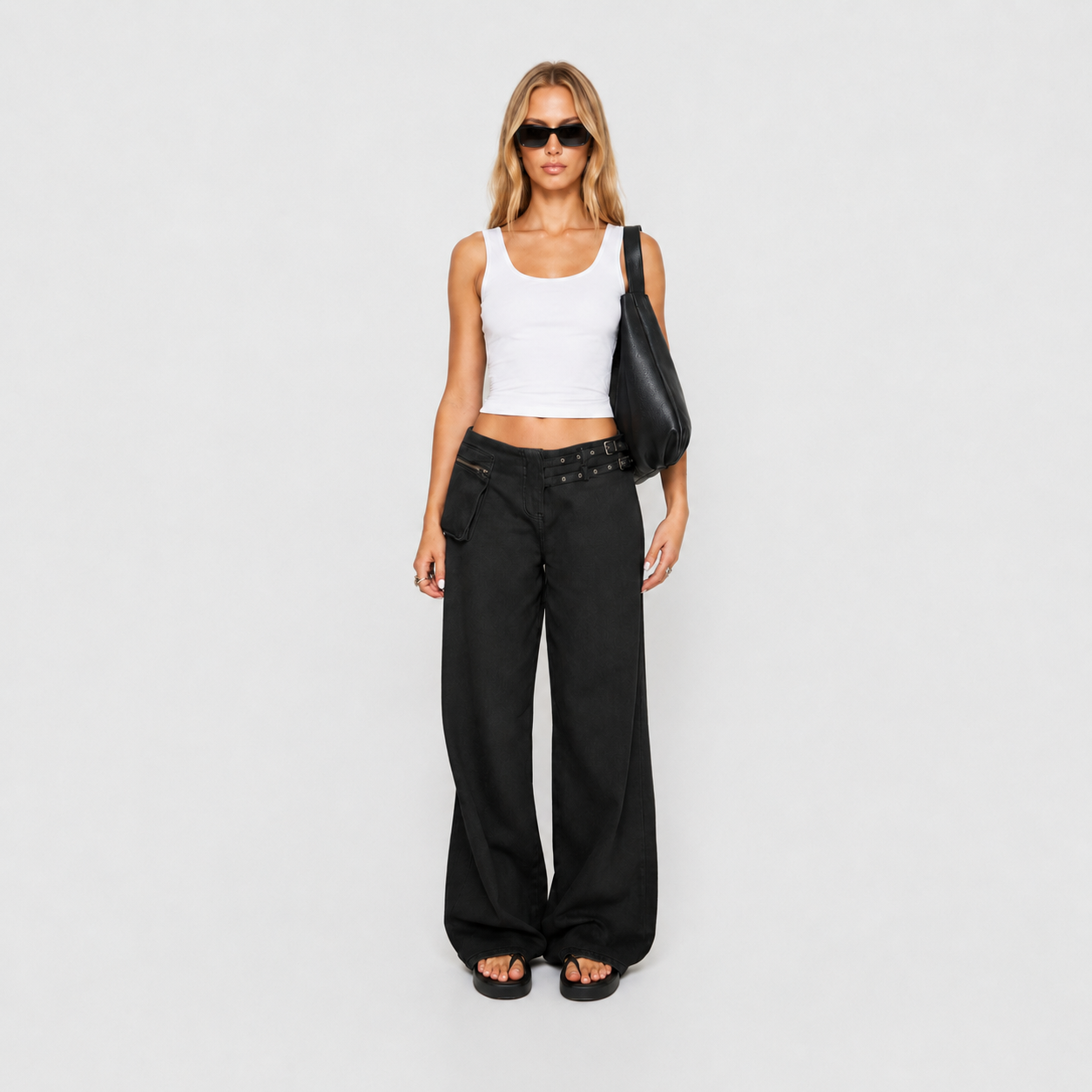 Street Muse Wide Leg Jeans