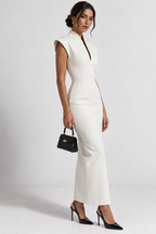 Sculpted Midaxi Dress