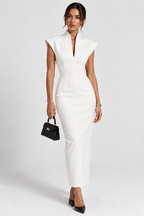 Sculpted Midaxi Dress