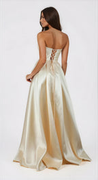 The Halo Corset Ball Gown