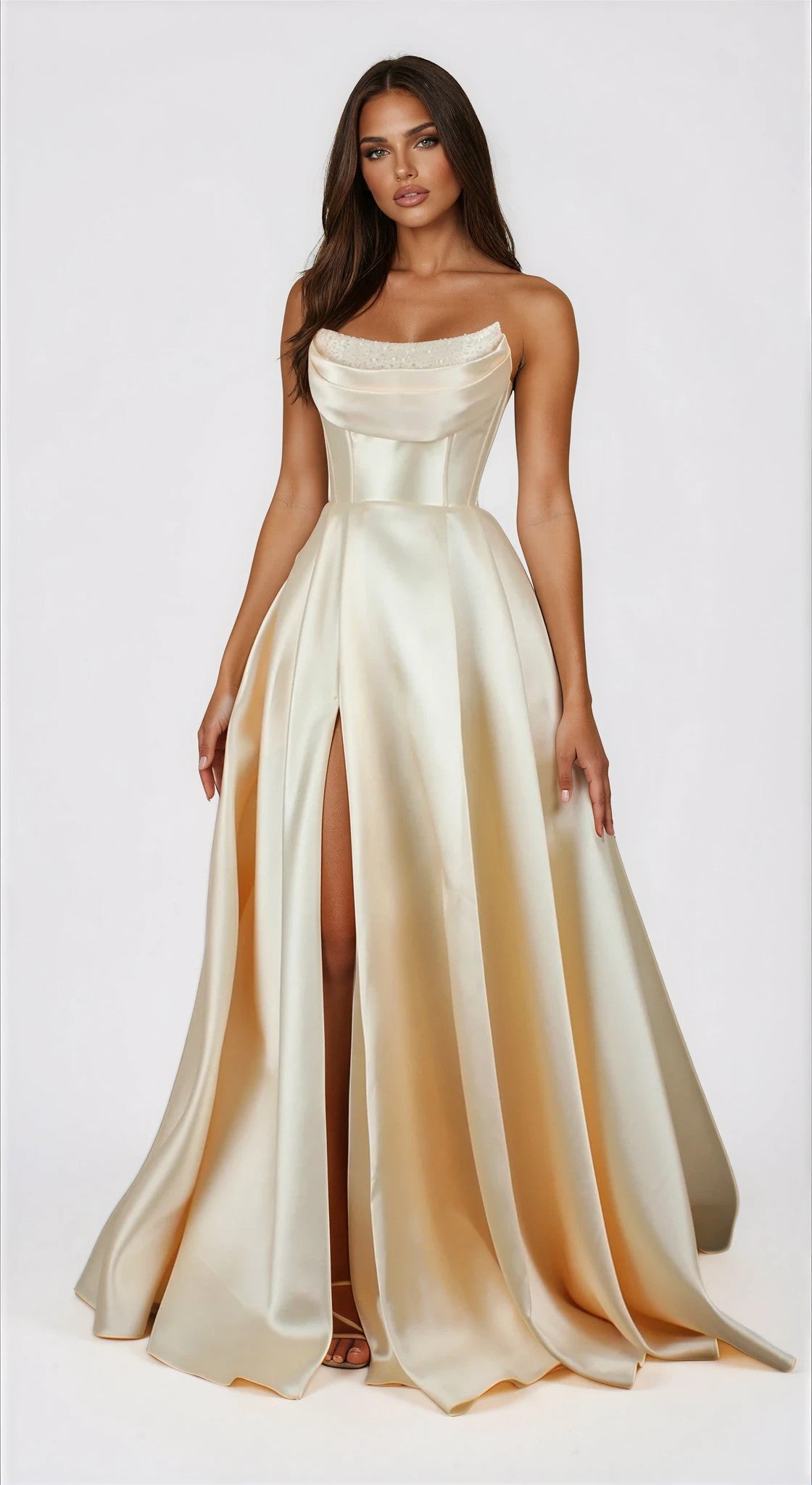 The Halo Corset Ball Gown